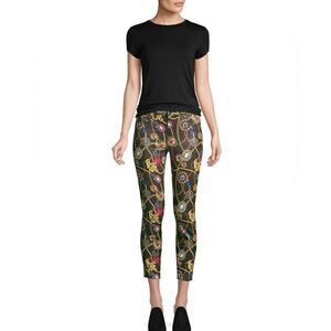 L’AGENCE NWOT Margot Skinny High Rise Jewel Printed Coated Jeans. Size 26.